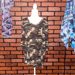 Camouflage tunic Zenana